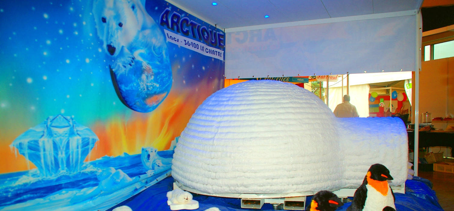 Igloo foire expo Arctique